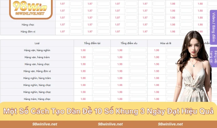 Người chơi dễ dàng áp dụng các phương pháp soi cầu